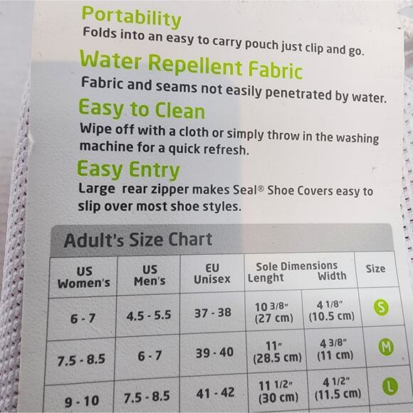 New Rain Shoe Covers Waterproof Anti slip Cycling Walking Hiking Shoe Covers M - Picture 4 of 9